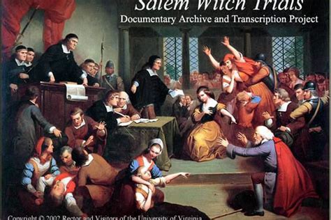 Salem witch trials documentary archive and transcription project